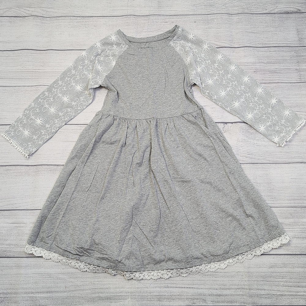 10 Garnet Hill Kids Lace Sleeve Dress